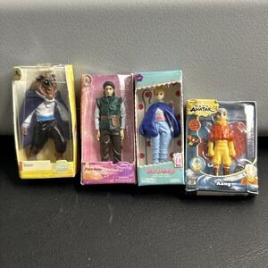 Set Of 4 Zuru Mini Brands‎ Figures: Aang, Bo Peep, Flynn Rider, Beast
